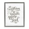 Stupell Industries Praise The Lord Proverb Floater Framed Canvas Wall Art Design by Imperfect Dust
